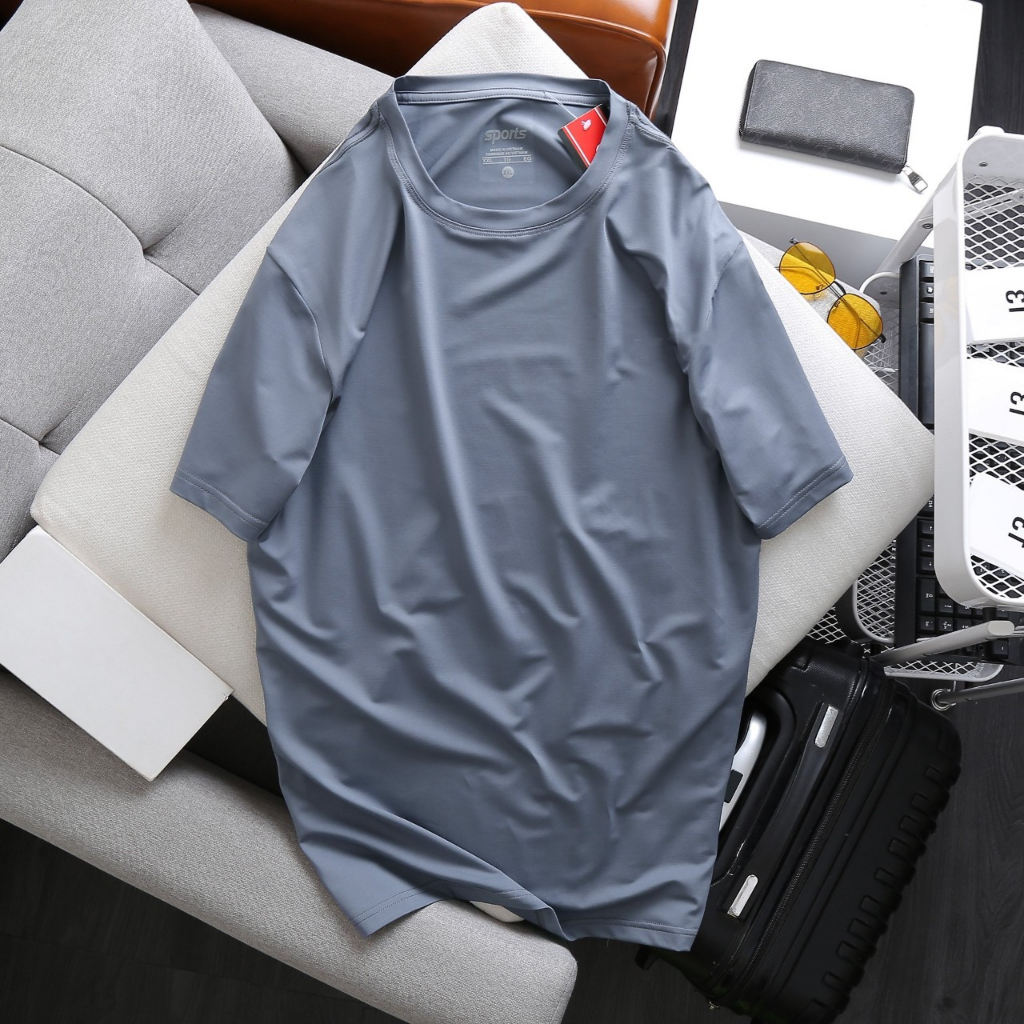 Bigsize - Áo thun thể thao BB - Boiz nam chất thun lạnh bigsize 80kg - 150kg mặc vừa - trơn