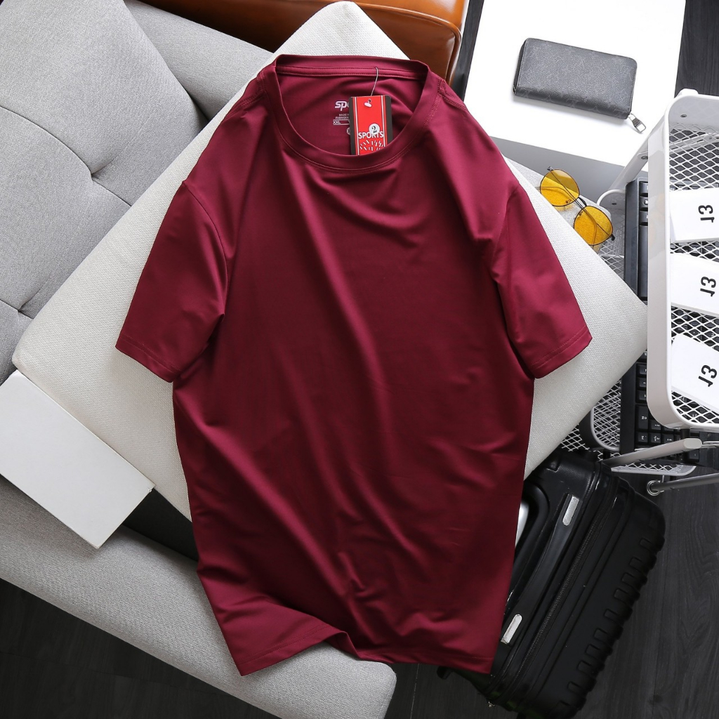 Bigsize - Áo thun thể thao BB - Boiz nam chất thun lạnh bigsize 80kg - 150kg mặc vừa - trơn