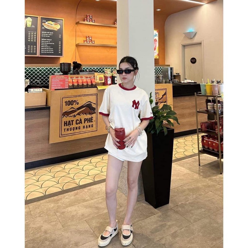 ÁO THUN NEW ERA PEACE DARK GRAY COLOR - PEACE XÁM * 13086532 - ÁO THUN NEW ERA CHÍNH HÃNG