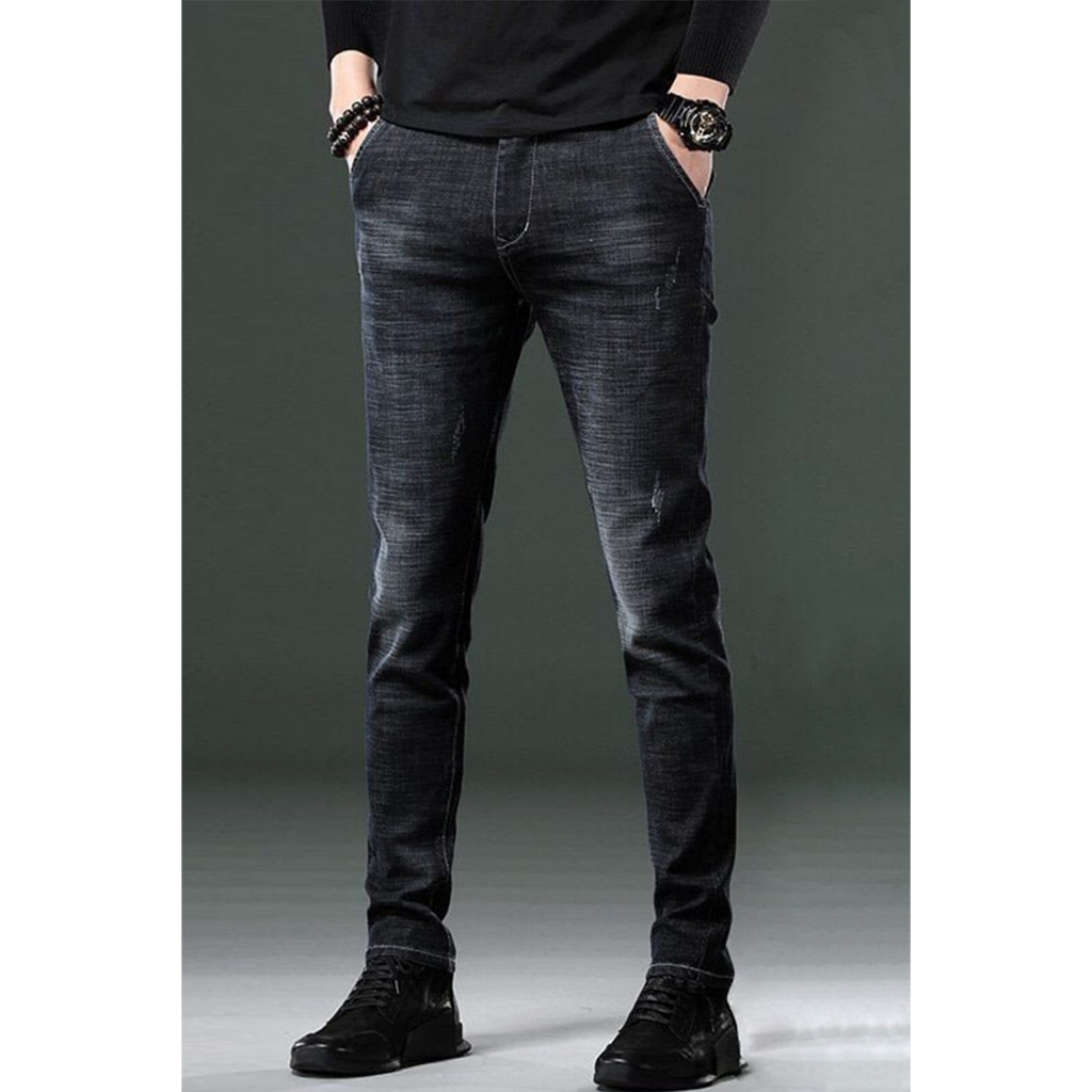 Quần Jean Nam Uniqlo Mã QD1 màu đen