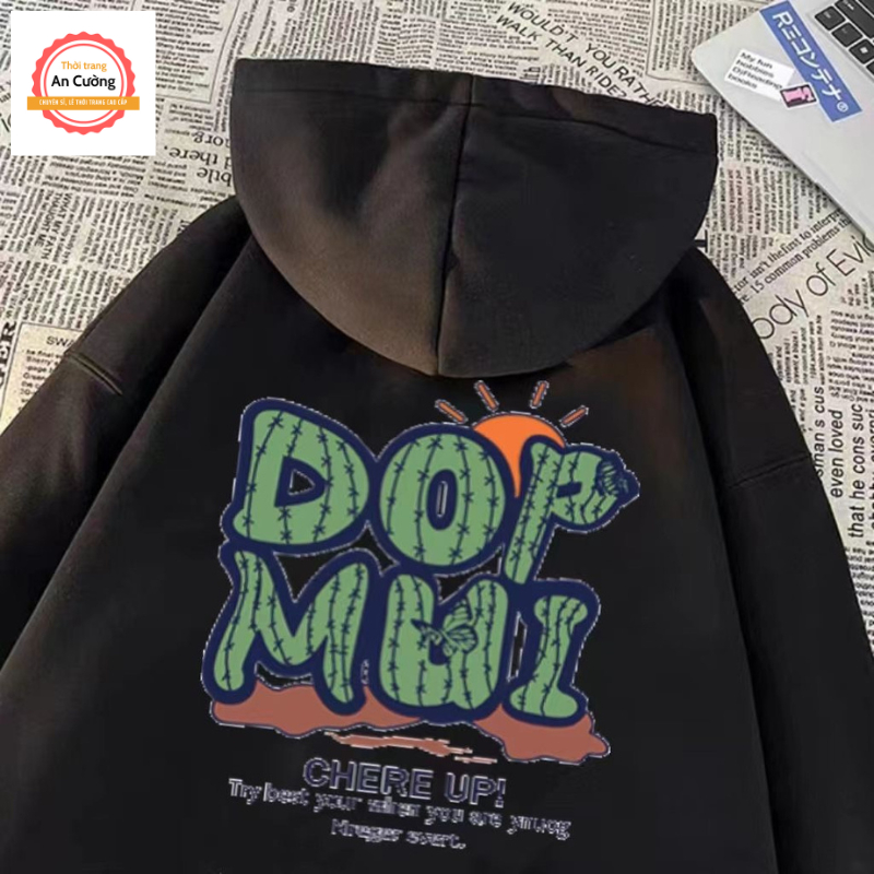 Áo khoác hoodie, áo hoodie nam nữ chất nỉ dày form rộng có mũ giá rẻ HOODIE46 - Thời trang An Cường