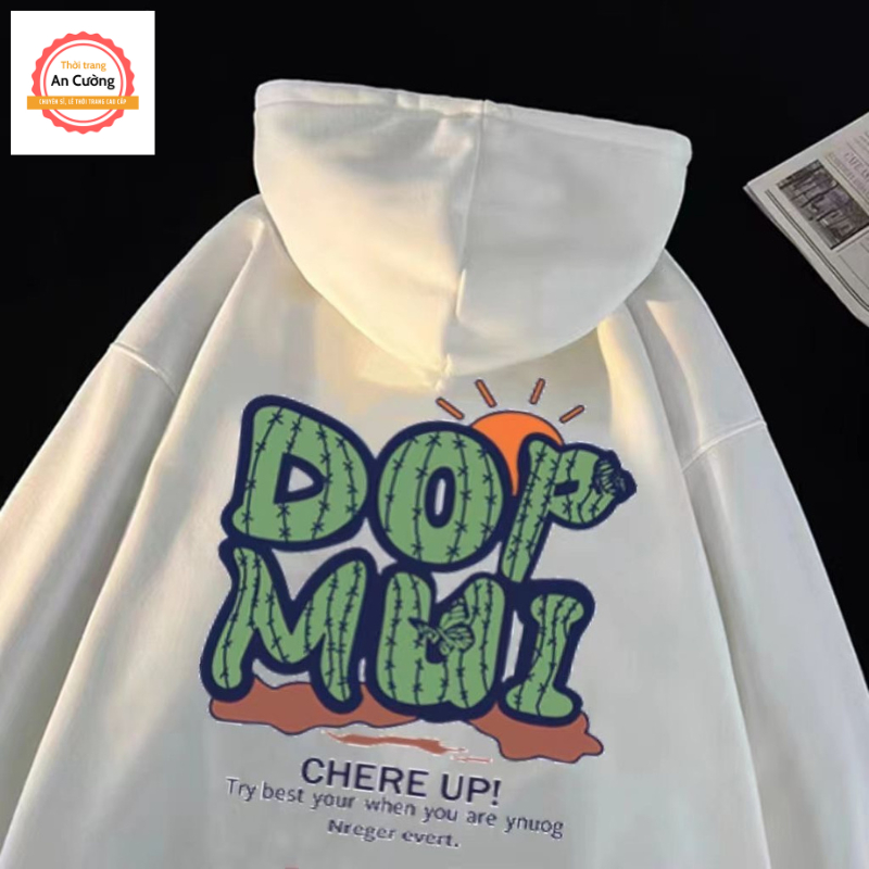 Áo khoác hoodie, áo hoodie nam nữ chất nỉ dày form rộng có mũ giá rẻ HOODIE46 - Thời trang An Cường