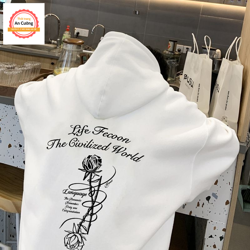 Áo khoác hoodie, áo hoodie nam nữ chất nỉ dày form rộng có mũ giá rẻ HOODIE47 - Thời trang An Cường