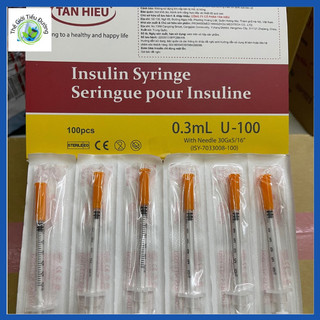 Bơm kim tiêm Insulin Tân Hiếu 0,3ml