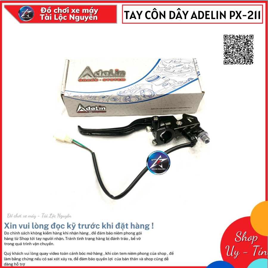 TAY THẮNG DẦU ADELIN NHÔM CNC CAO CẤP