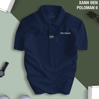 Áo thun POLO nam cổ bẻ BASIC CVC vải cá sấu sang trọng, lịch lãm, thoáng mát-POLOMAN 6