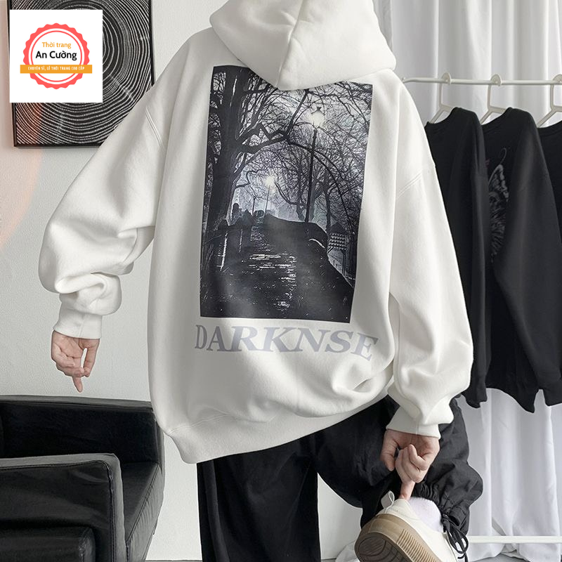 Áo khoác hoodie, áo hoodie nam nữ chất nỉ dày form rộng có mũ giá rẻ HOODIE49 - Thời trang An Cường