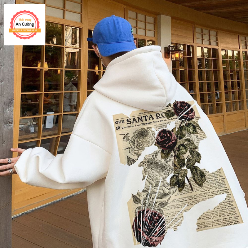 Áo khoác hoodie, áo hoodie nam nữ chất nỉ dày form rộng có mũ giá rẻ HOODIE49 - Thời trang An Cường