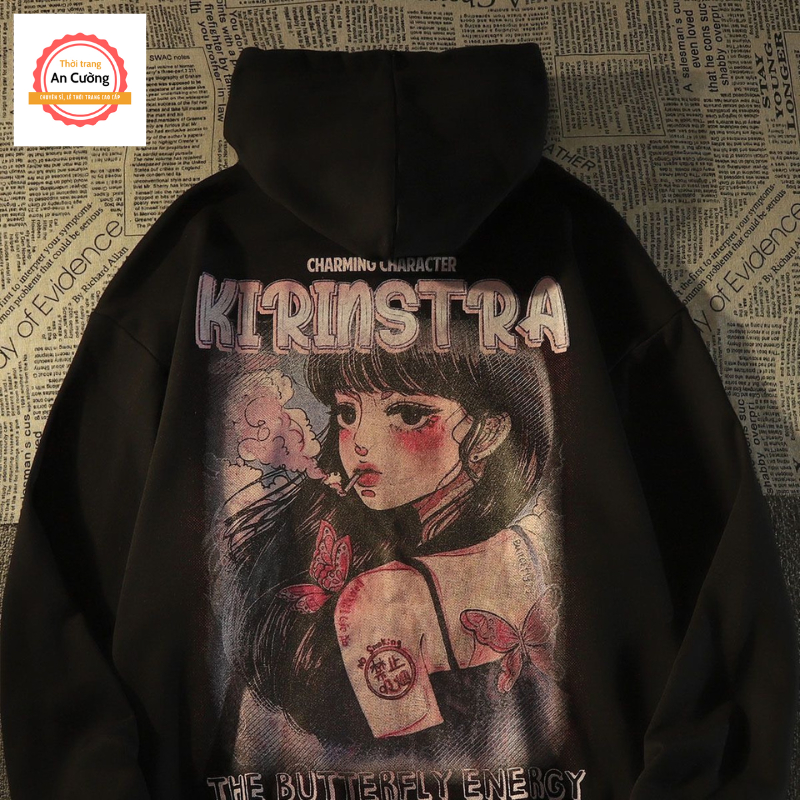 Áo khoác hoodie, áo hoodie nam nữ chất nỉ dày form rộng có mũ giá rẻ HOODIE49 - Thời trang An Cường