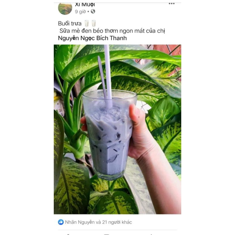 Bột mè đen nguyên chất xay mịn