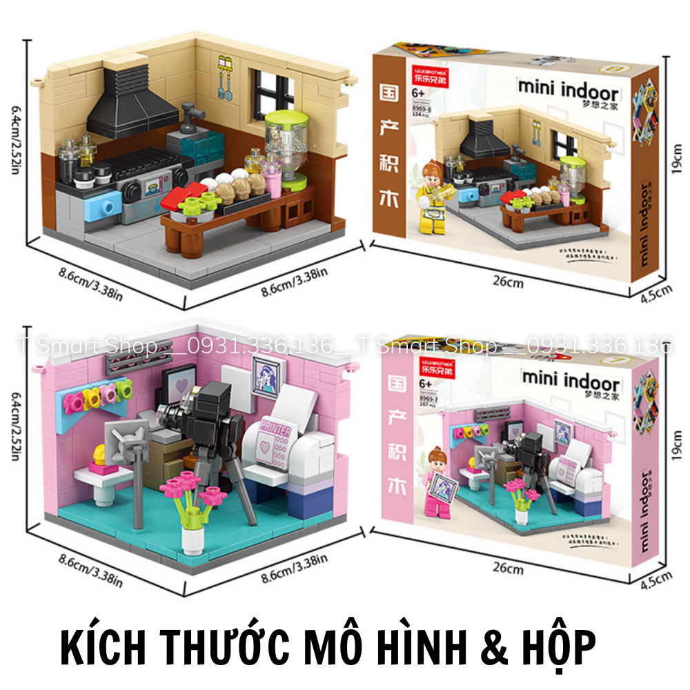Đồ chơi lắp ráp lego cho bé trai, bé gái: lego bác sĩ, đầu bếp, kỹ sư, phi hành gia, lego ngôi nhà mơ ước