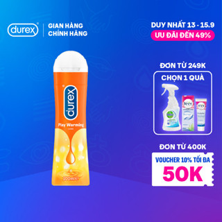 Gel bôi trơn Durex Play Warming có chất làm ấm 100ml/chai