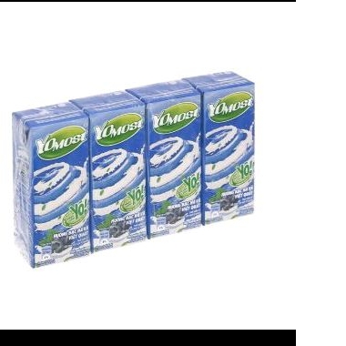 SỮA CHUA NÊN MEN TỰ NHIÊN YOMOST 170ML ×4 hộp,các vị