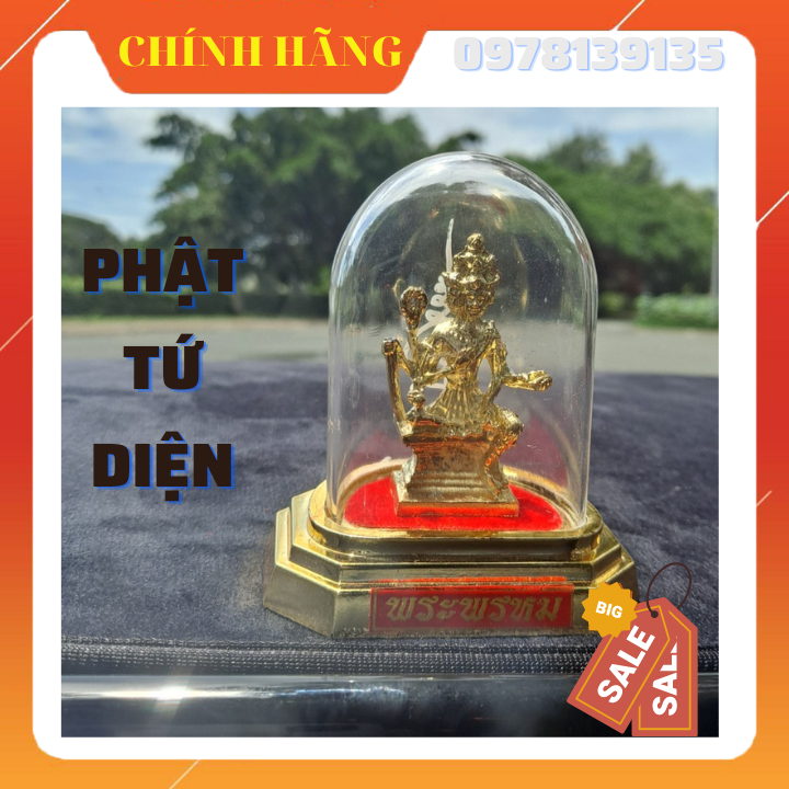 Tượng Phật Tứ Diện Taplo Ô tô - Biểu Tượng Bình An và May Mắn Trên Mọi Nẻo Đường