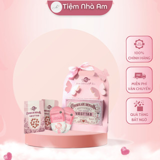 Kẹo socola giảm cân đan mạch bibico, mẫu mới nhất cải tiến từ hộp socola hồng - tiệm nhà am
