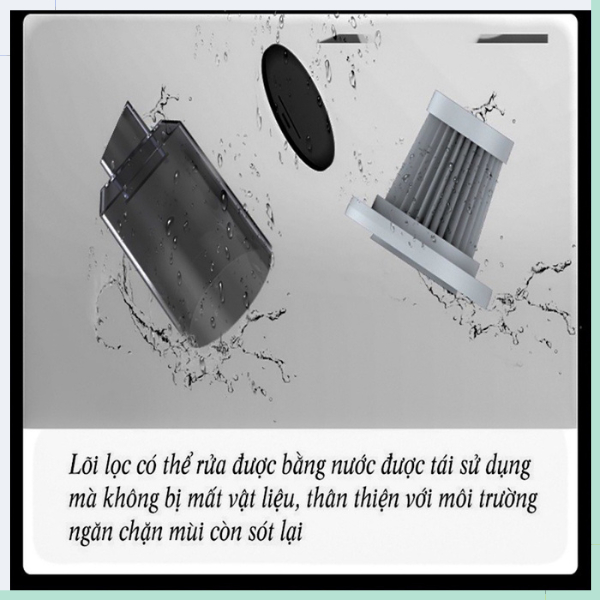 Máy hút bụi cầm tay GOGINDSHOP Mini không dây lực hút siêu mạnh sử dụng hút bụi ô tô, giường ngủ, máy tính, kẽ bàn ghế