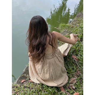 [RÁCH STORE] ĐẦM MAXI 2 DÂY ĐAN LƯNG ( 48145 )