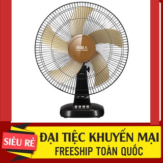 Quạt năng lượng mặt trời, quạt sạc tích điện để bàn, quạt 16inh cánh to