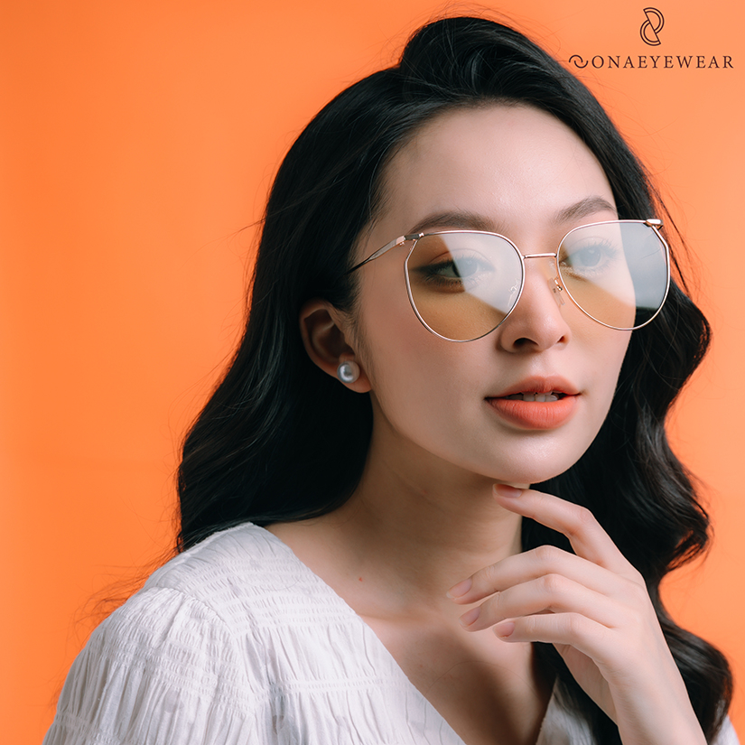 Kính râm - SONA EYEWEAR - Bản Cao Cấp  Nữ, Tròng Polycarbonate Gọng Kim Loại, Chống tia UV400
