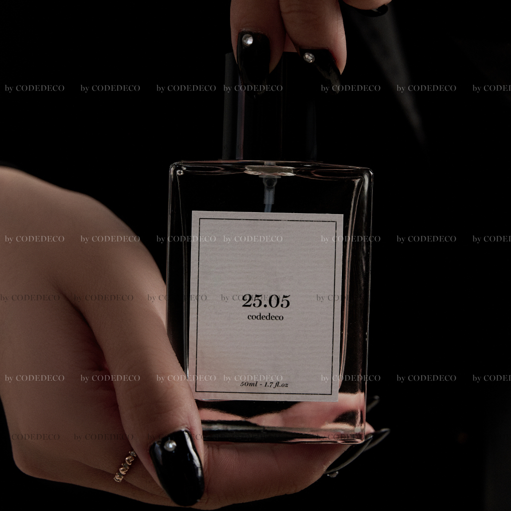 Tinh dầu nước hoa CODEDECO 25.05 nữ tính, trẻ trung, tươi mới 50ml