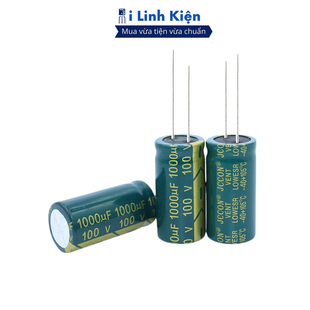 Tụ hoá 100V 1000UF tần số cao đảm bảo chất lượng ilinhkien