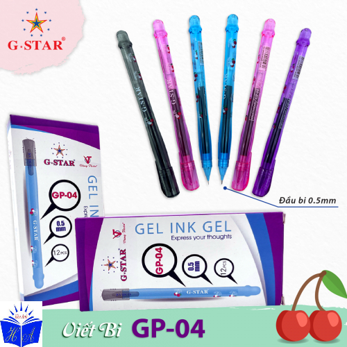 Combo 12 cây Bút Gel Gstar GP-04