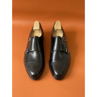 Giày Double Monkstrap // Dáng mũi tròn vừa