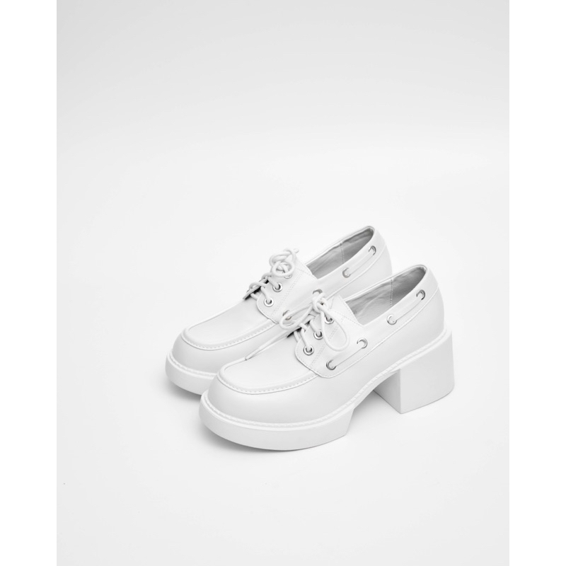 SW9923 - GIÀY EMMA PLATFORM LACE-UP LOAFERS