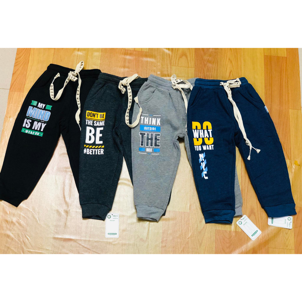 Quần dài cotton lót nỉ DQ1229 DQ1854