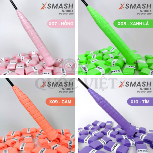 Quấn Cán vợt Cầu lông Tennis Xsmash S-100X Quốc Việt Badminton tạo cảm giác thích hơn khi chơi thể thao