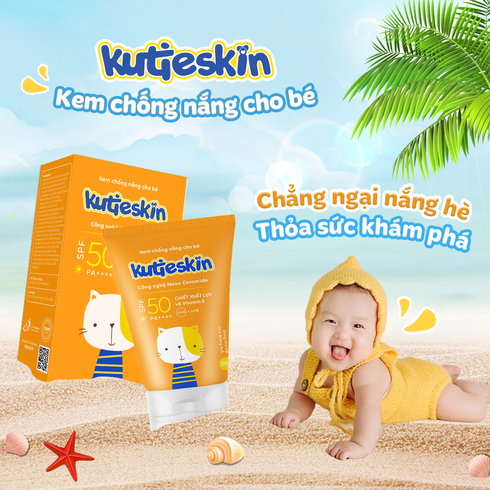 Kem chống nắng cho bé Kutieskin 30g