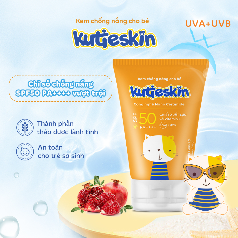 Kem chống nắng cho bé Kutieskin 30g