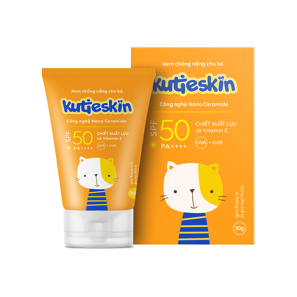 Kem chống nắng cho bé Kutieskin 30g