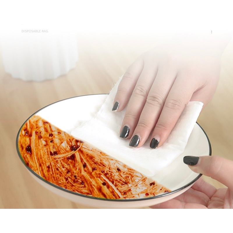 Cuộn khăn mặt suziko lau nhà bếp chén đĩa K16