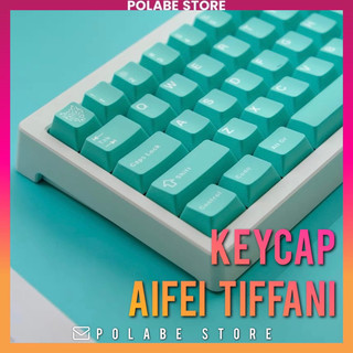 Keycap Aifei Tiffani Keycap Tiffany Pyga Cherry Profile bàn phím cơ Polabe Store