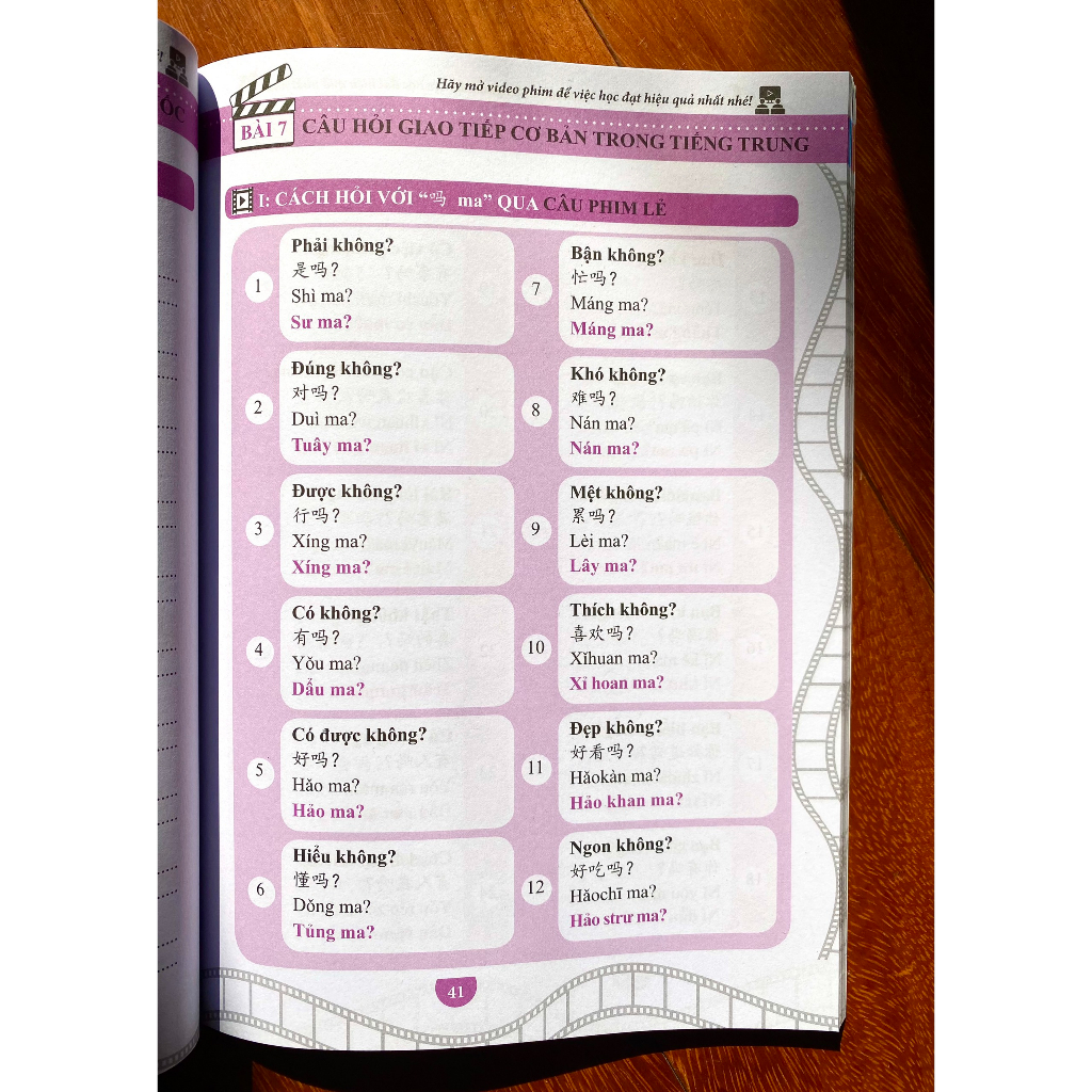 Combo Sách tự học tiếng Trung qua phim Trung Quốc