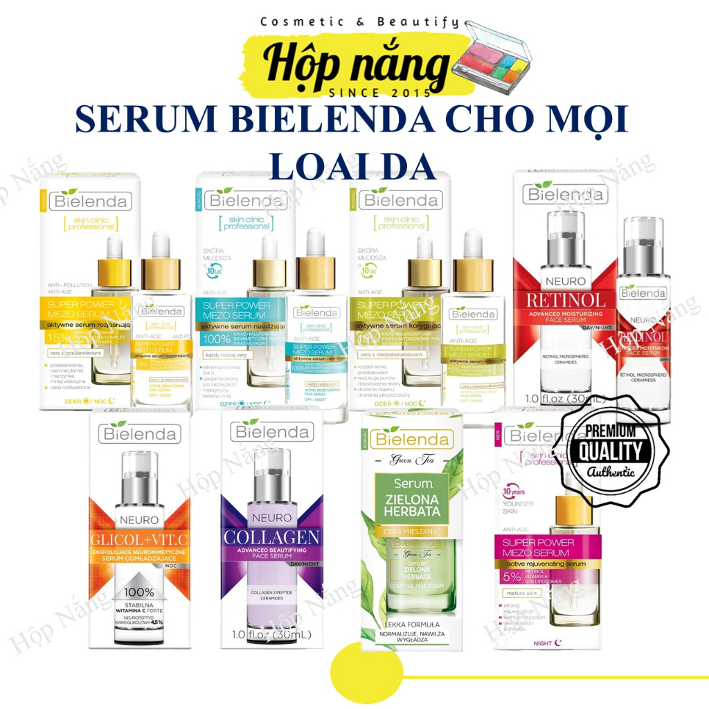 Serum bielenda các loại