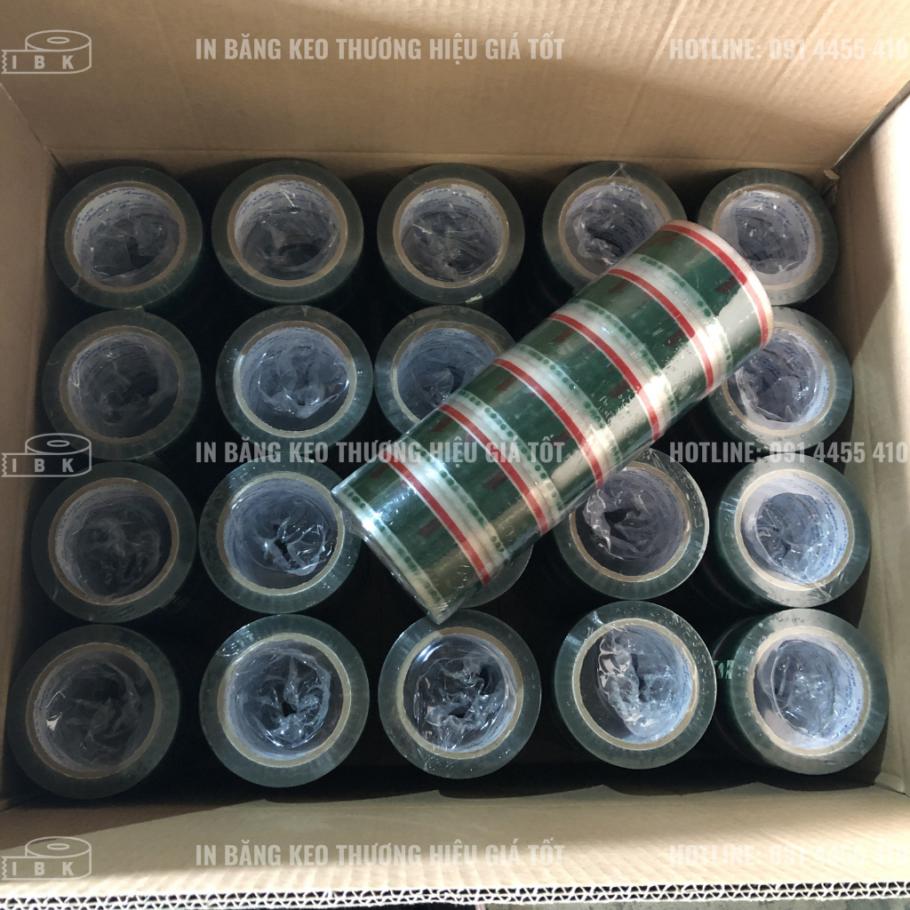 BĂNG KEO IN logo, in chữ theo yêu cầu số lượng 600 cuộn