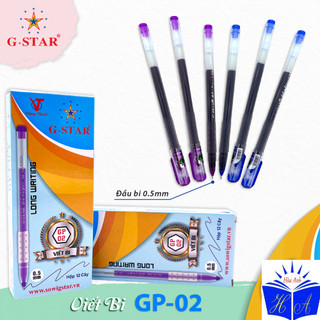 Combo 12 cây bút gel gstar gp02 ngòi 0.5mm
