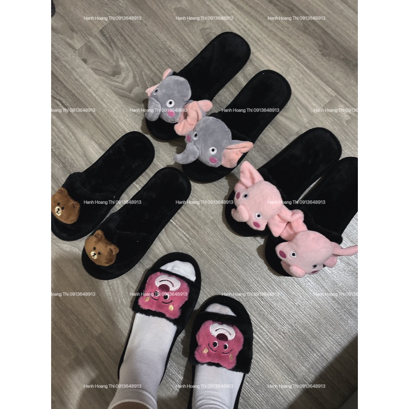 Dép Lông gấu siuu xinhh