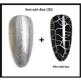 Sơn Gel Nứt Đen AS - Cần Máy Hơ GEL
