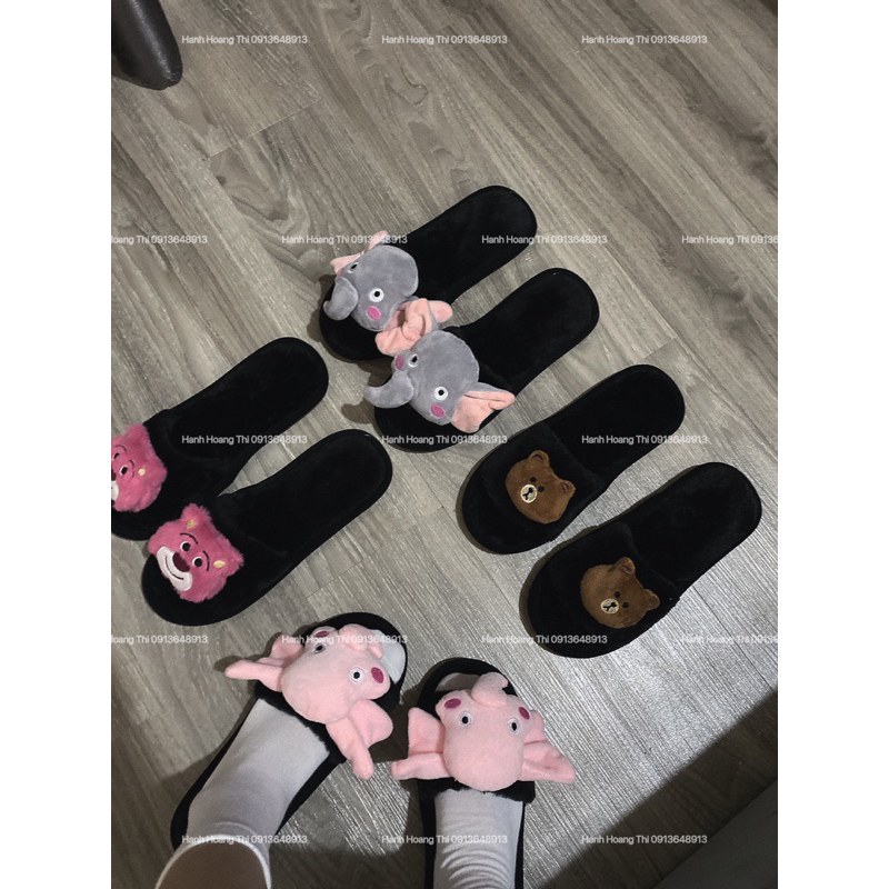 Dép Lông gấu siuu xinhh