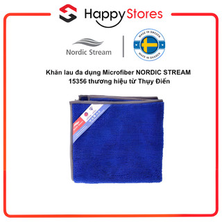 Khăn lau đa dụng Microfiber NORDIC STREAM 15356 thương hiệu từ Thụy Điển