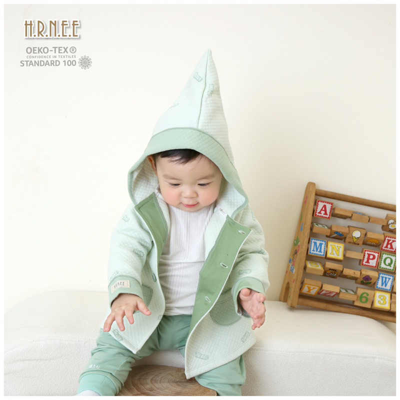 Áo khoác trần bông Hrnee cho bé trai bé gái
