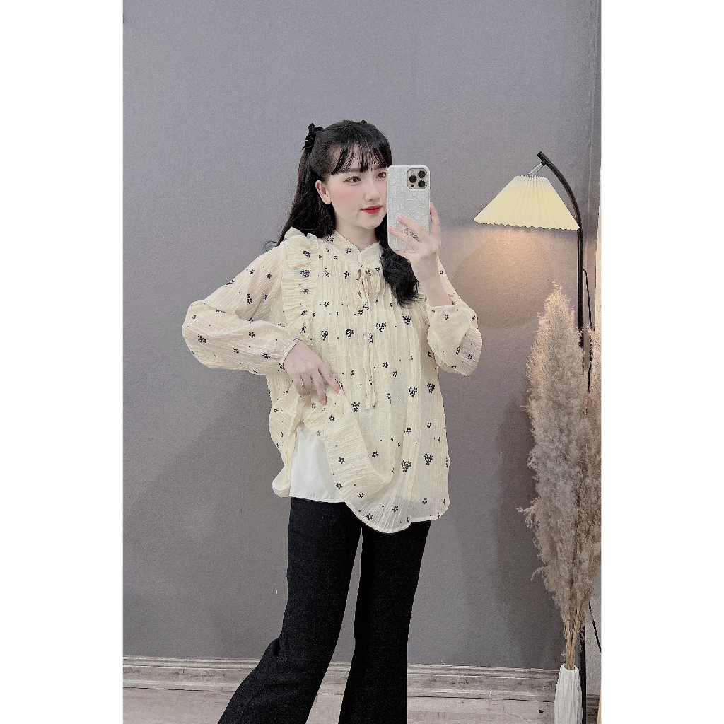 Áo bầu siêu hot, freesize từ 43-68kg☘️ áo bà bầu cao cấp chất đũi siêu mát siêu mềm ko nhăn