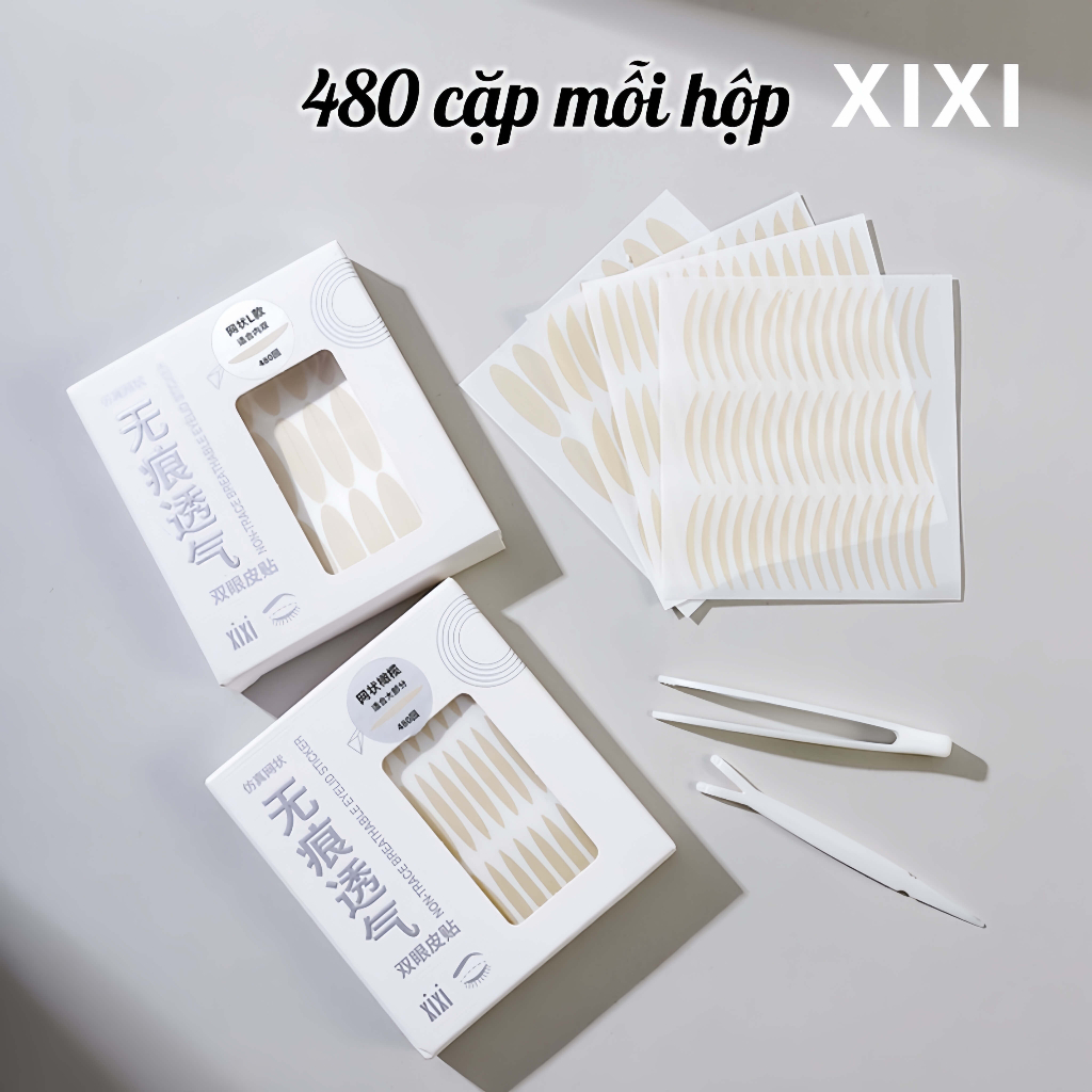 Miếng Dán Kích Mí Tàn Hình XIXI 480 Cặp Mỗi Hộp