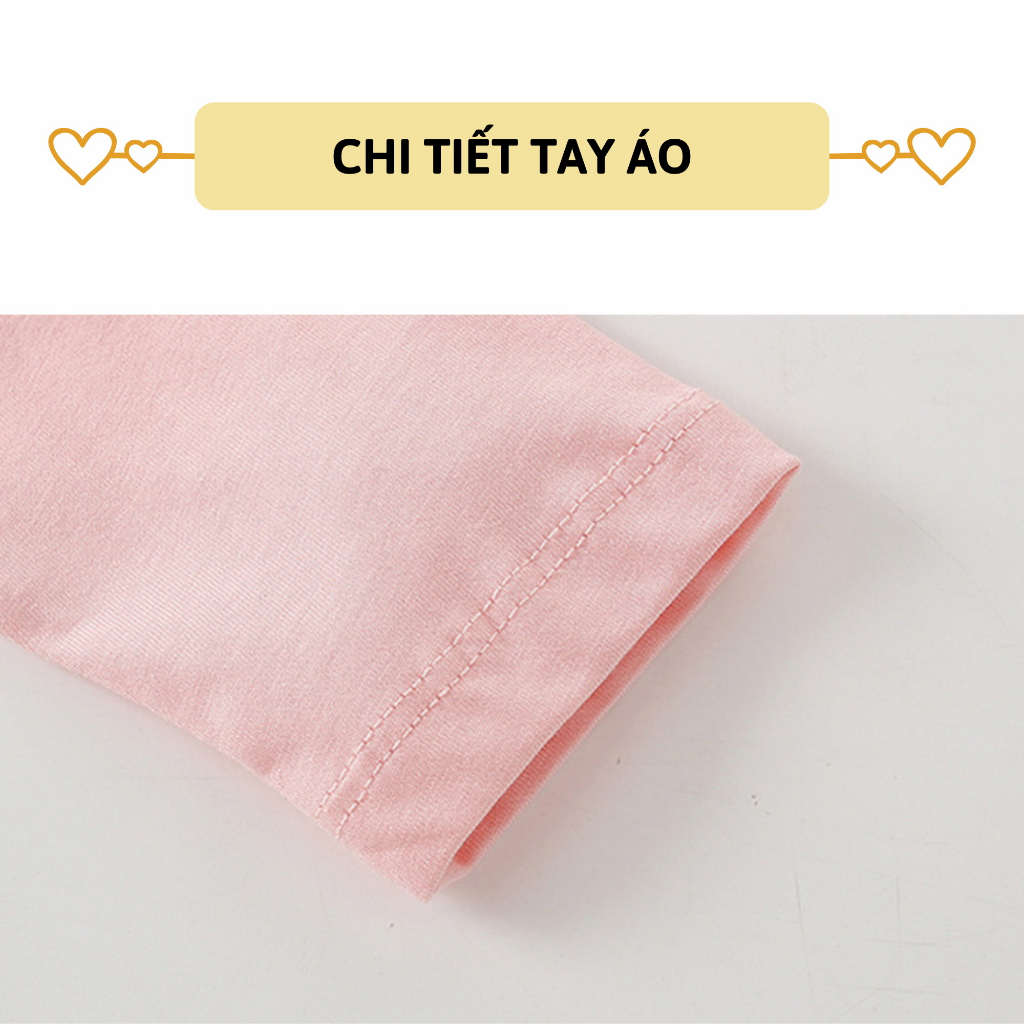 Áo thun dài tay bé gái 27Kids Forest Kingdom áo thu đông 100% Cotton cho trẻ từ 2-10 tuổi GLTS3