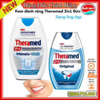 Kem đánh răng Theramed 2in1 Đức Dạng ống dẹp