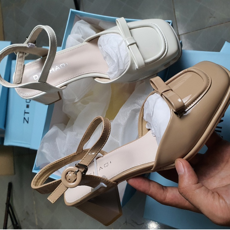 Giày cao gót đế trụ 5cm xinh mã A56