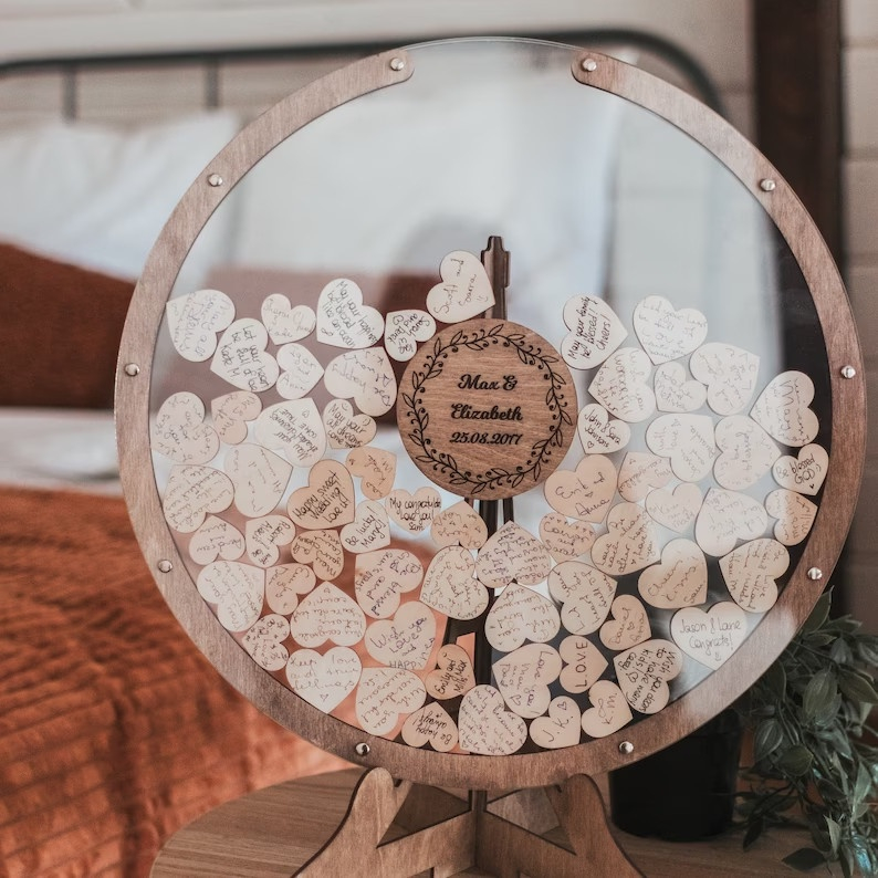 Hộp thả tim và Đèn led 3D Thegioipuzzle thiết kế theo yêu cầu tặng sinh nhật, 14/2,08/3...quà cưới và Xếp hình